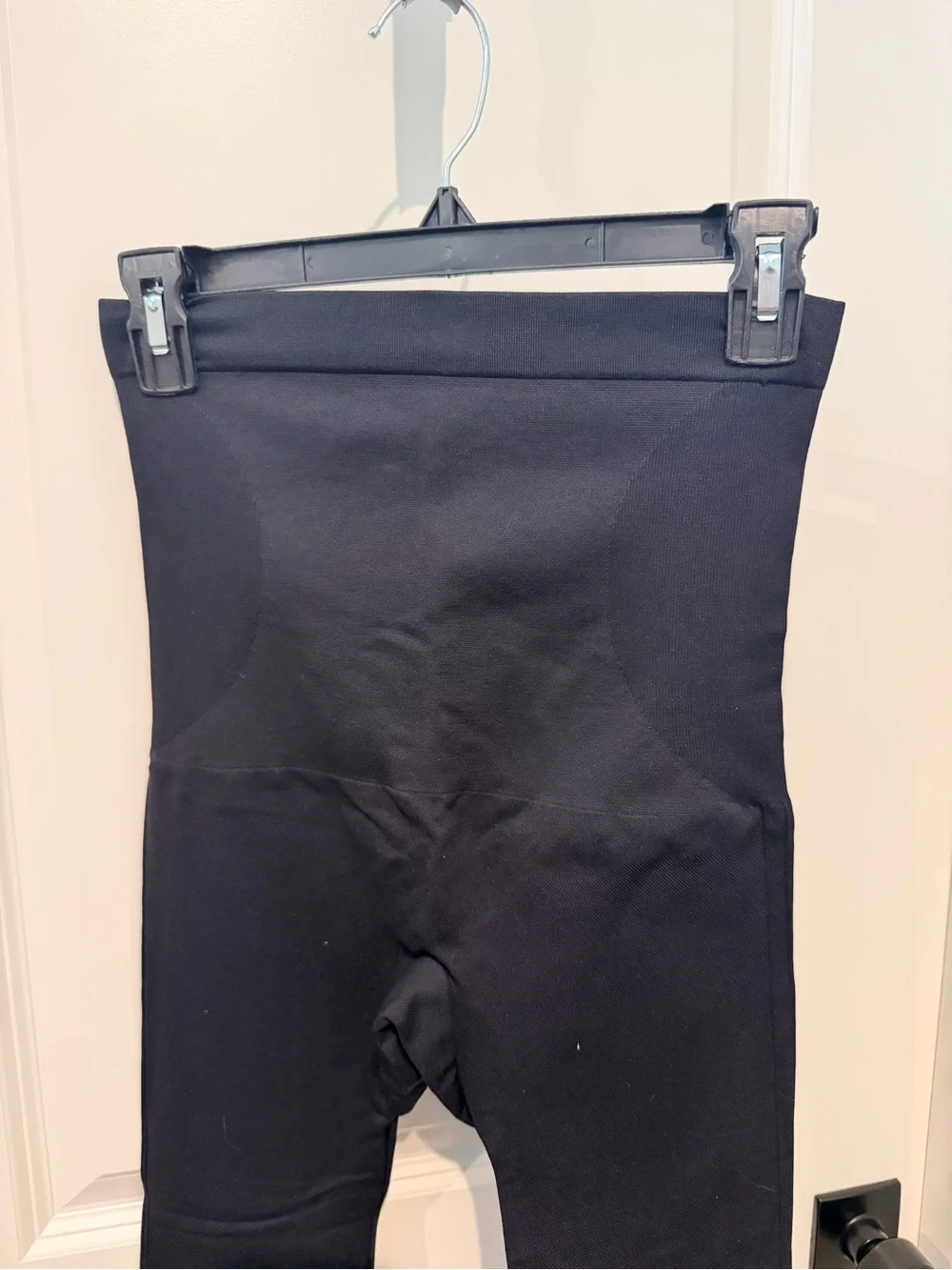 High-Waist Black Body Shaper Leggings